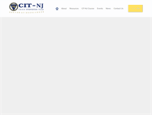 Tablet Screenshot of cit-nj.org